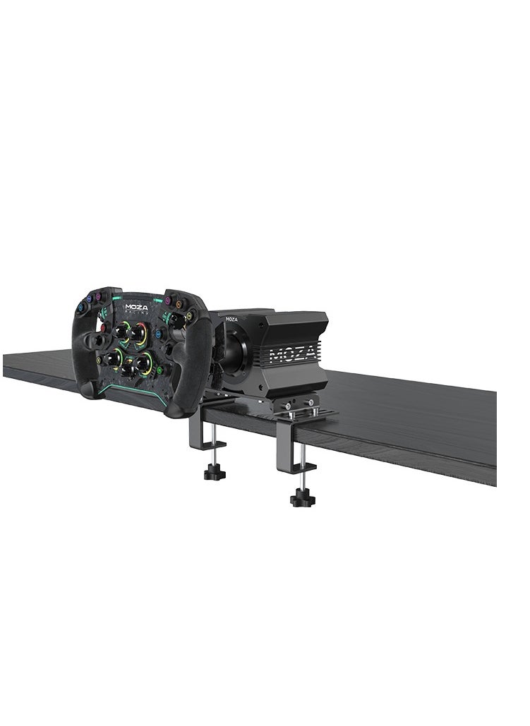Moza - MOZA Table Mounting Bracket – Adjustable and Heavy-Duty Clamp for Sim Racing Setups | Easy Installation - Image 1