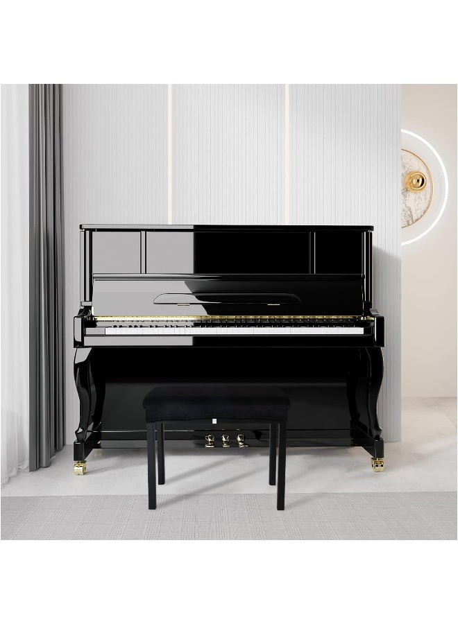 SINOSSO SINOSSO Soft Velvet Piano Bench Cover  - Image 2