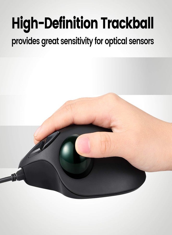 Perixx Peripro-303GLG Trackball, 1.34 Inch Replacement Ball for Perimice and M570, Glossy Green - Image 5