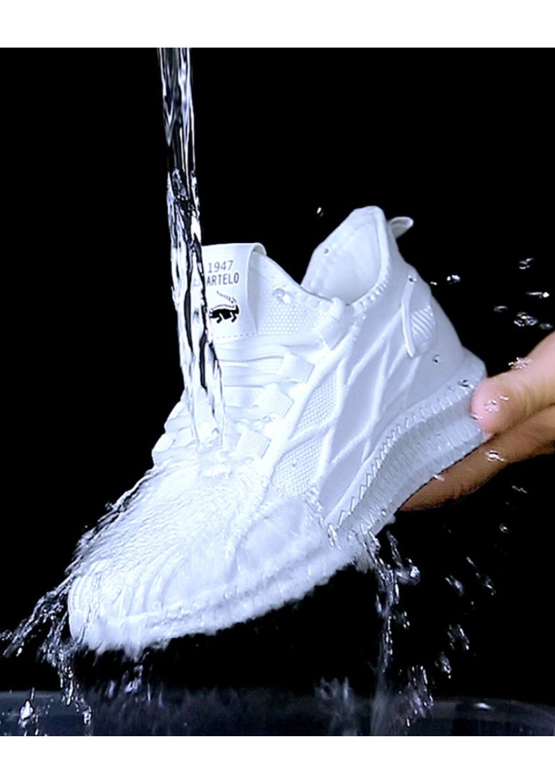 CARTELO Splash Resistant Woven Shoes, Casual Shoes, Sports Shoes  - Image 4