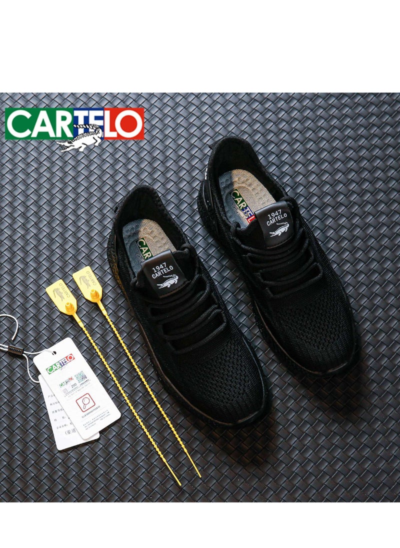 CARTELO Splash Resistant Woven Shoes, Casual Shoes, Sports Shoes  - Image 2