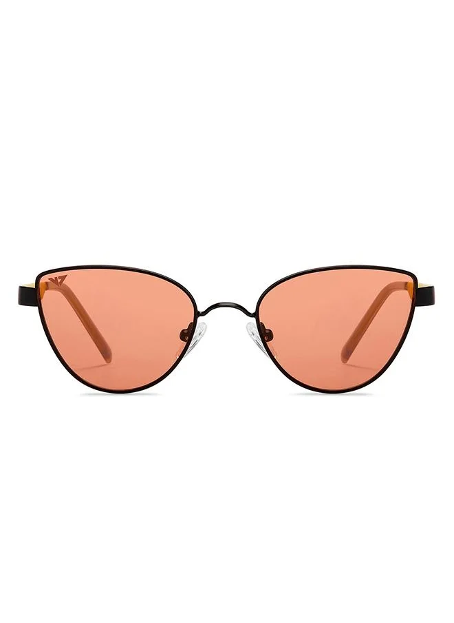 VINCENT CHASE Women's Full Rim Cat Eye Petite Branded Latest And Stylish Sunglasses 100% UV Protected Women Small VC S16530