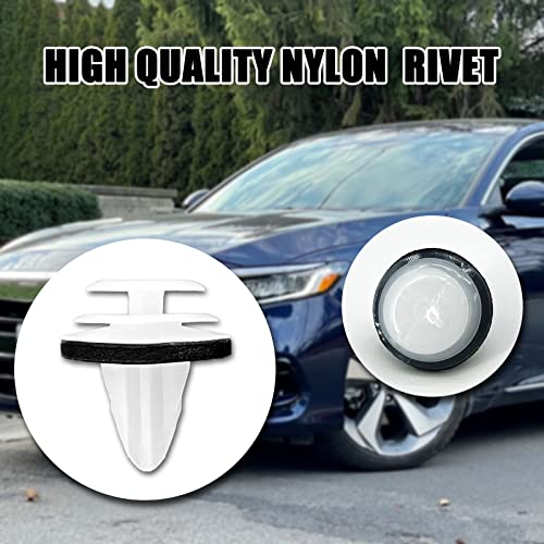 Gistilli 50PCS Door Trim Panel Retainers Clips Compatible with Toyota Camry Tacoma Tundra Sienna Corolla RAV4 Lexus ES350 GX470 Is250 Is350 LS460 90467-A0005(White) - Image 5