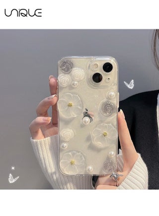 Compatible with iPhone 15 Clear Case 3D Aesthetic Rose Floral  Shiny Girly Phone Case for Women Girls Soft TPU Cover,Clear - pzsku/ZE7B15F286486EFABE670Z/45/_/1699519410/8949b26b-76bf-47ee-a3d3-50f13f0d2815