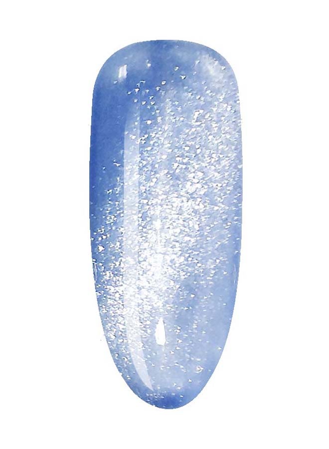 brunson Platinum Cat Eye Shiny Holographic 9D, Glitter Soak Off Gel Nail Polish BSM514 - Image 2