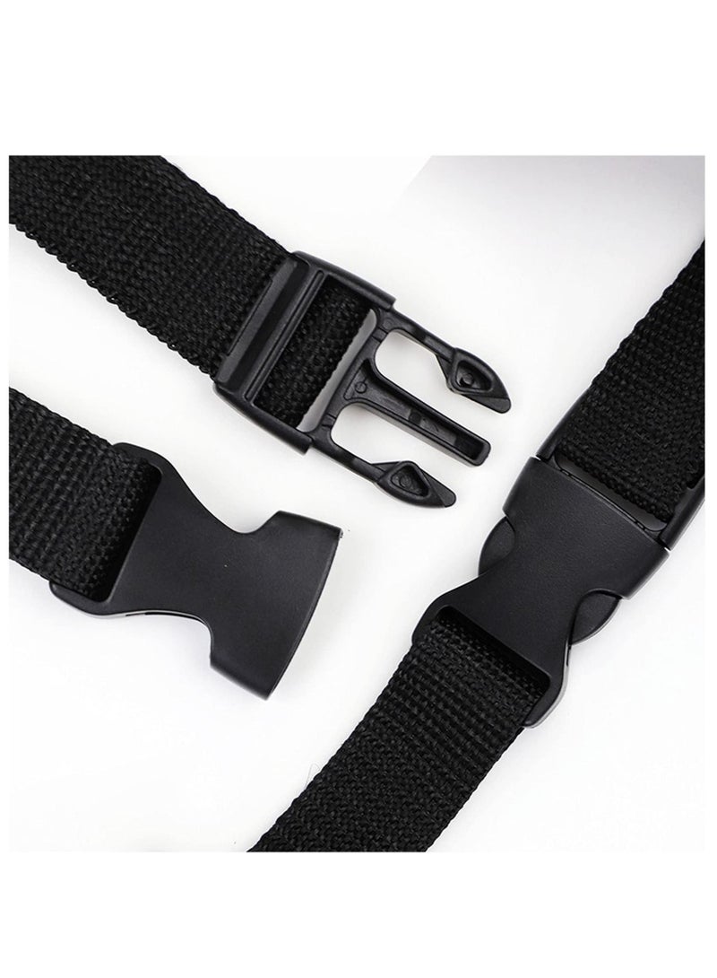 Captaintech Makeup Brush Bag, Portable Makeup Brush Belt Makeup Brush Waist Multi Pockets Make-Up Tool for Salon & Travel & Home - Image 4