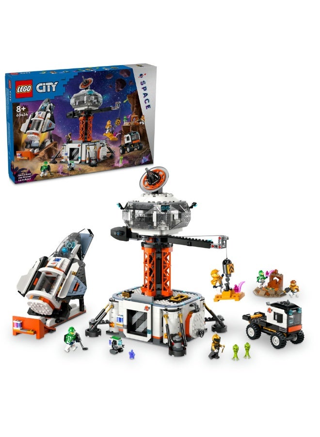 ليغو قاعدة الفضاء للمدينة ومنصة إطلاق الصواريخ ٦٠٤٣٤ ١٤٢٢ قطعة - Image 1