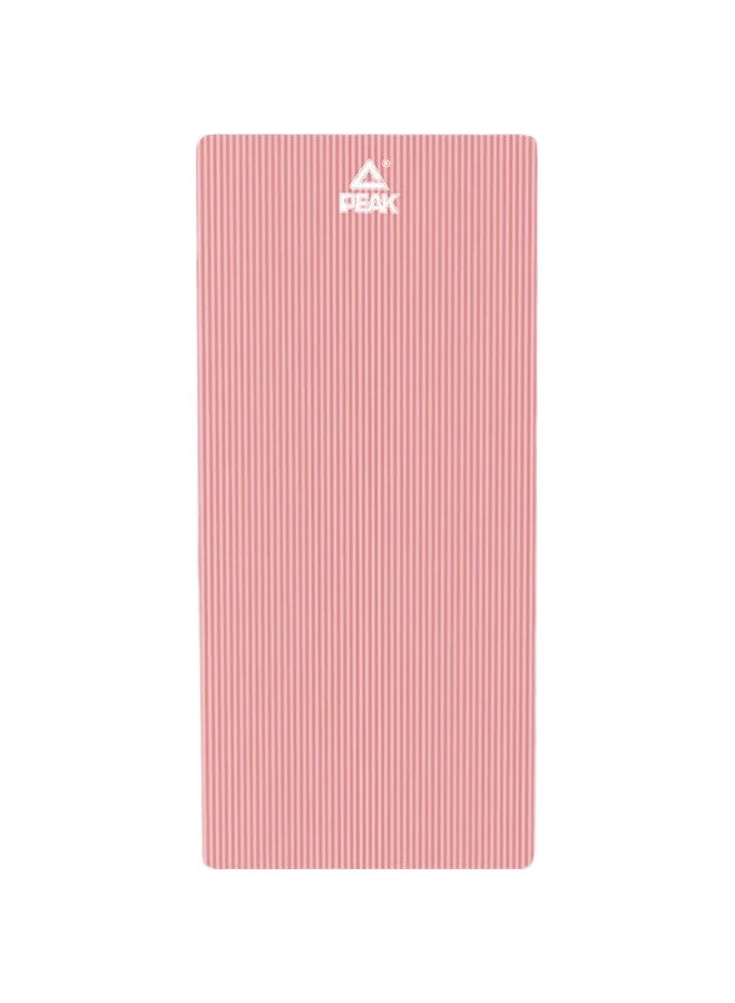 PEAK Yoga Mat For Men And Women, Fitness Training Exercise Mat With Shock Absorption, Soundproof, Non-Slip, Children'S Dance Mat, Thick Pink - Image 1