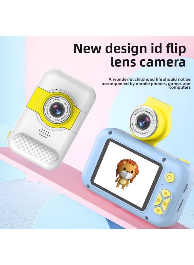 Generic 2.4 Inch Flip 48 Million Pixel Student Camera HD Digital Camera Children's Camera-Body Color:16G High Speed Memory Card  - Image 3