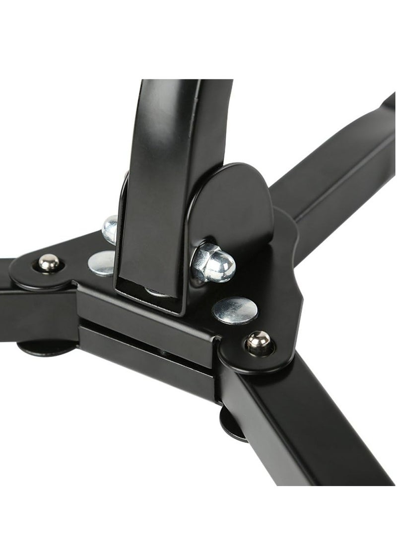 Mike Music Folding Saxophone Stand for Alto Sax, Alto Tenor Sax Stand, Adjustable Metal Triangle Base Design Saxophone Holder Rack Portable and Foldable Musical Instrument Stand  - Image 5