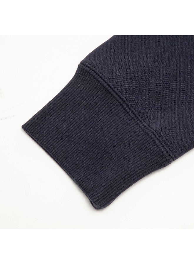 PUMA Fashion Print Large Logo Women'S Fleece Round Neck Long Sleeve Pullover Knitted Sweater Sports Hoodie Team - Image 5