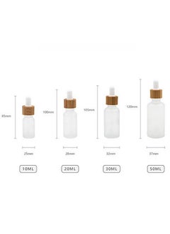 4 Pcs Bamboo Frosted Glass Eye Dropper Bottleempty Essential Oil Bottles With Pure Glass Pipettesbamboo Cap Makeup Travel Cosmetic Sample Containerpipette&Funnel Included (15Ml0.5 Ounce) - pzsku/ZE7B1B9BBB87973EC0795Z/45/_/1707976601/f24ddb04-7fe0-4526-bb0b-d7a3c8c28e64