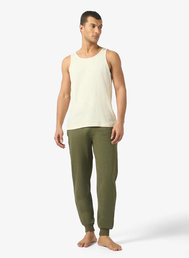 سفنتي فايف Sleeveless Tank Top With Pants Pyjama Set