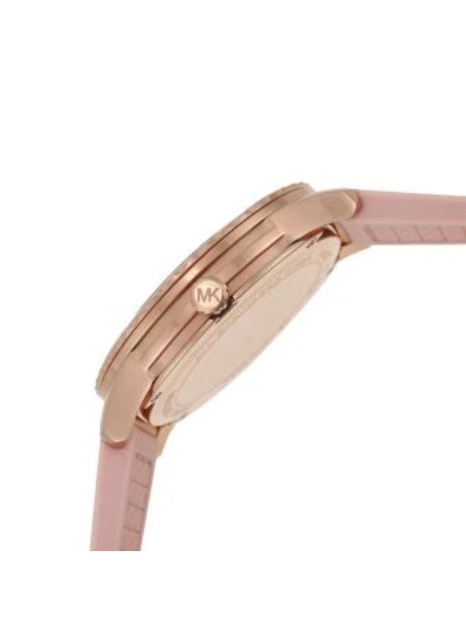 Michael Kors Women's Silicone Watch in Pink - MK6854 - Image 3