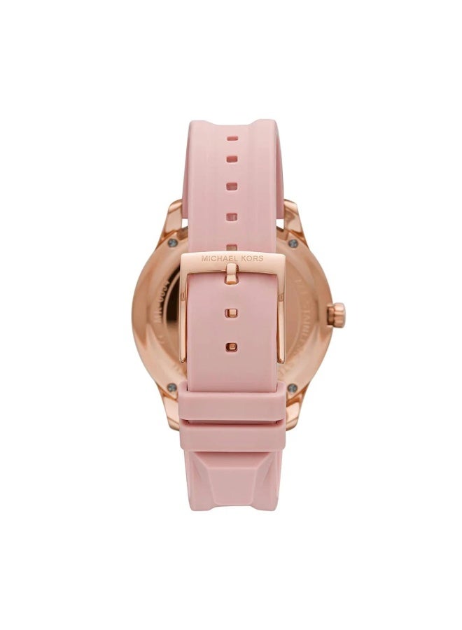 Michael Kors Women's Silicone Watch in Pink - MK6854 - Image 5