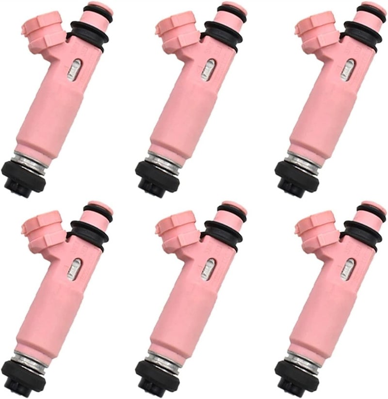 Wivplex 6Pcs Fuel Injector for Pajero Sport 6G72 3.0 V6 - Image 1
