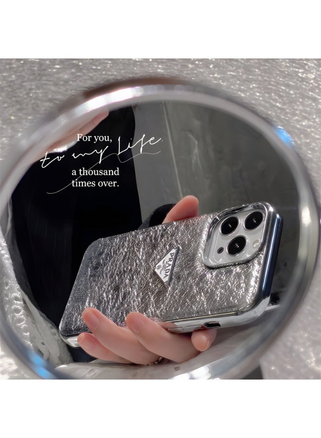 AL RAID Luxury Mirror Case for iPhone 14 Pro Max, Slim Shockproof Protective Back Cover with Camera Protection - Image 5