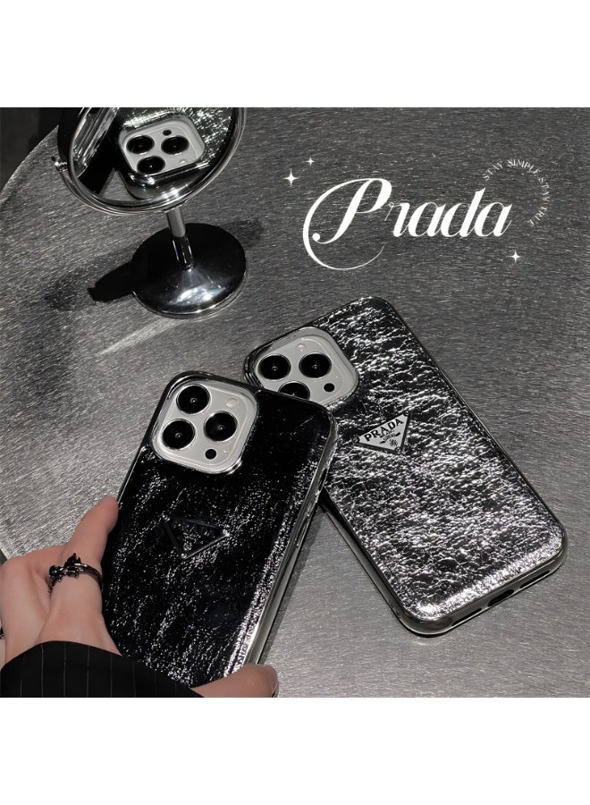 AL RAID Luxury Mirror Case for iPhone 14 Pro Max, Slim Shockproof Protective Back Cover with Camera Protection - Image 2