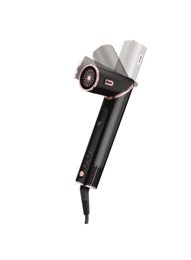 Shark FlexStyle 5-In-1 Air Styler & Hair Dryer – Multi-Styling Tool with Auto-Wrap Curlers, Smoothing Brush & Volumizing Attachments | Fast Drying & Heat Control | Black - Image 2