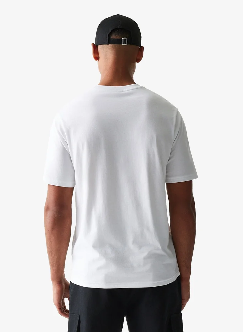 NEW ERA Los Angeles Lakers Nba Ball Graphic Regular T-Shirt