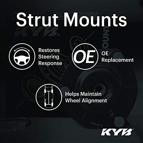 KYB SM5403 - مجموعة تركيب الدعامة ، أسود - Image 5