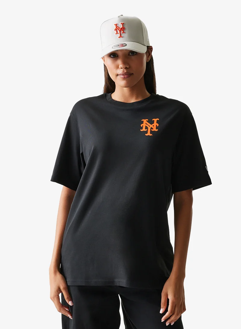 NEW ERA New York Mets Mlb Food Graphic Regular T-Shirt