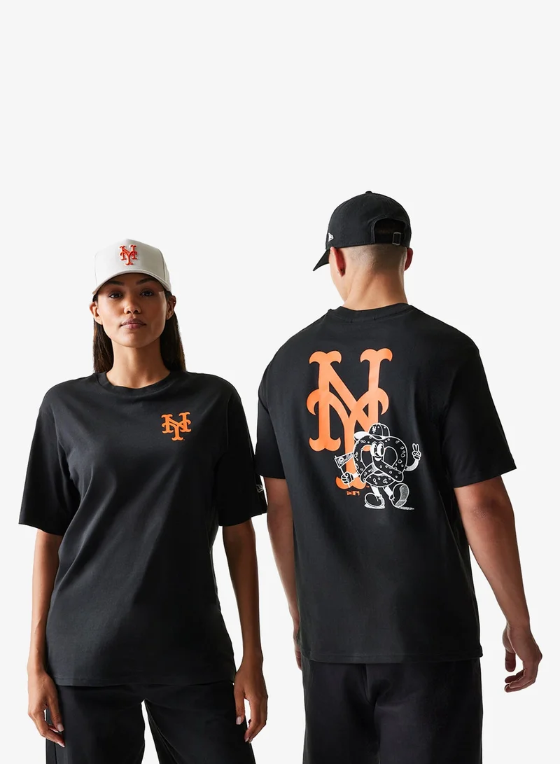 NEW ERA New York Mets Mlb Food Graphic Regular T-Shirt