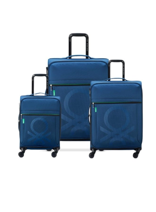 DELSEY United Colors of Benetton By Delsey Color Block   55/69/81cm Blue Marine - Image 1