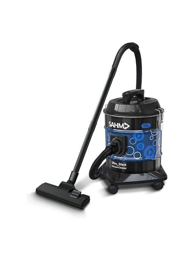 سهم مكنسة كهربائية سعة 18 لتر، 2000 وات | تقنية الصوت الهاديء | محرك عالي الكفاءة وشفط قوي | مؤشر امتلاء الغبار | وظيفة نفخ الهواء | سلك طاقة بطول 4 أمتار | حامل ملحقات مريح | هيكل معدني قوي | الطراز: SHM-18VSY - Image 4