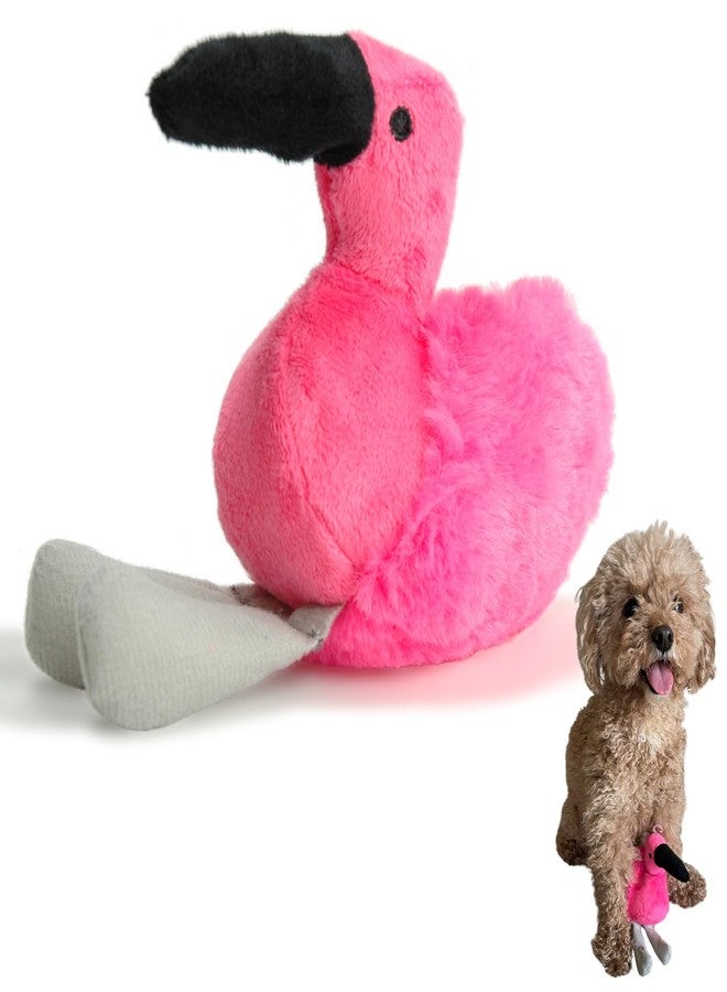 Glory To Dog لعبة فلامنجو قطيفة صغيرة من Glory To Dog TinyToy، لعبة كلب وجرو صغير. - Image 1