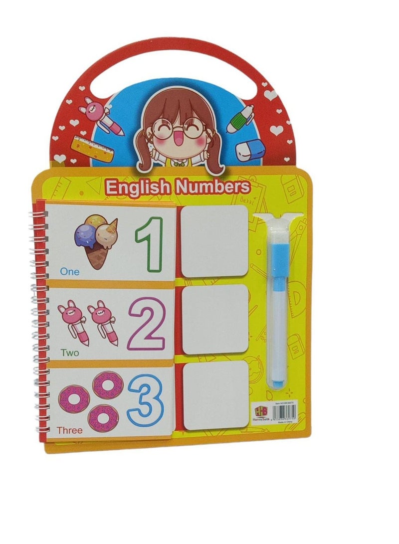 English numbers with pictures - Image 1