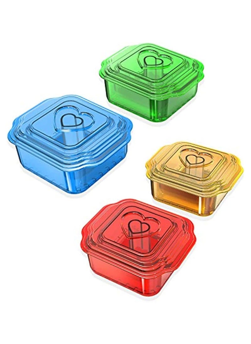 Wicofen - Square Uncrustable Maker, Sandwich Cutter and Sealer for Kids, Crustless Sandwich Decruster for Boy and Girl, Safety Material Easy to Use(6-in-1) - Image 1
