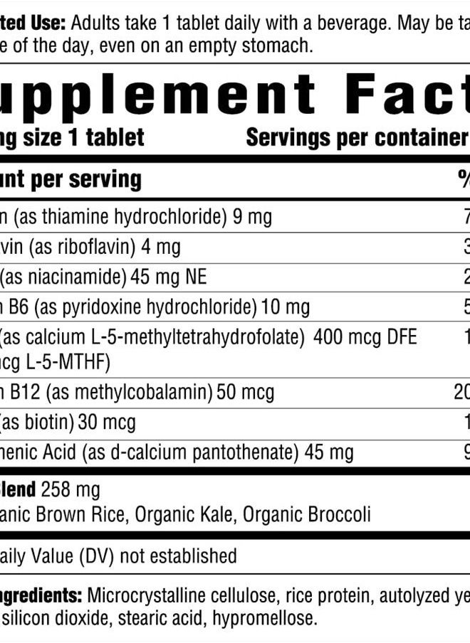 Innate Response Formulas , B Complex, B Vitamin Supplement, Non-GMO Project Verified, Vegan, 180 Tablets  - Image 2