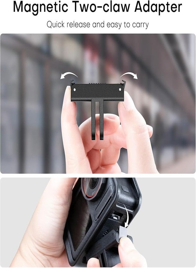 Hodaqe Magnetic Quick Release Adapter Base Compatible for DJI Action 5 Pro/4/3 & OSMO360 with Connection Sports Camera Adapter Extension Attachable Accessories - Image 5