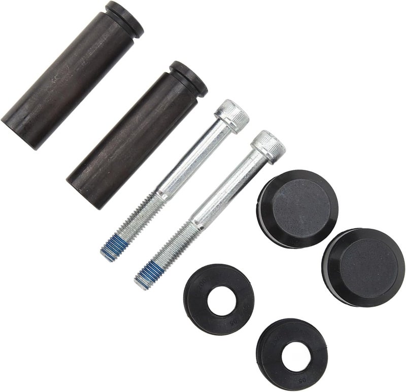 Brake Caliper Slider Pin Guide Kits D7026C, Front Caliper Repair Kits Replacement for DUCATO 2002 to 2014, Complete Kits with 2 Ducts 2 Screws 2 Rubber Sleeves 2 Caps, High Du - Image 4