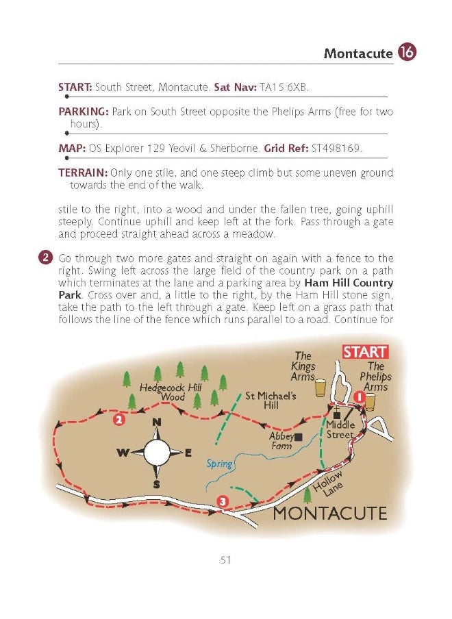 null - Guide to Somerset Pub Walks: 20 Circular Walks - Image 1
