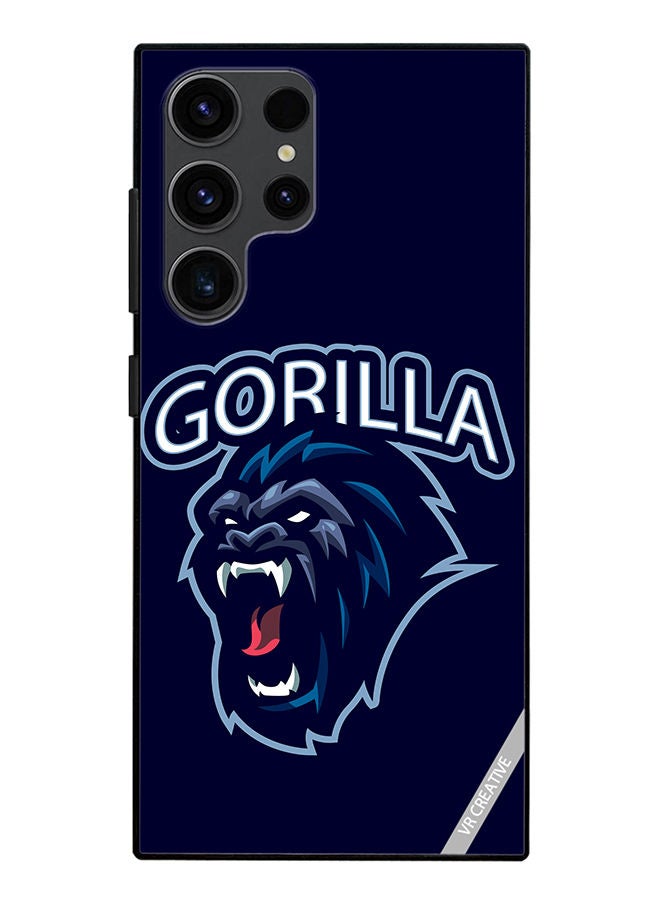 VR CREATIVE Protective Case Cover For Samsung Galaxy S23 Ultra 5G Gorilla Design Multicolour - Image 1