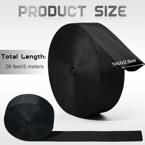 Hanaive 26 ft Nylon Hydraulic Hose Protector Sleeve Tig Torch Cable Cover Black Protective Cover Hose Sheath Hydraulic Wrap Cutting Wire Sheath Sleeve Management Wrap for Cord Tig(1 Inch Id) - Image 2