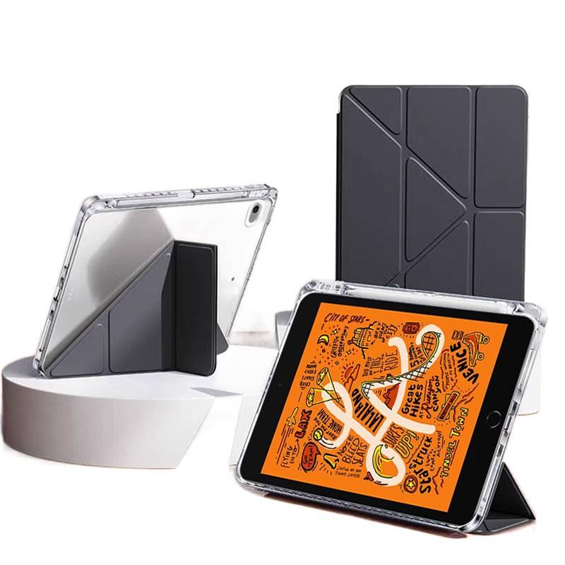 DGG حافظة آيباد شفافة بظهر واضح لجهاز iPad Mini / iPad 9.7 باللون شفاف بظهر شفاف - Image 1
