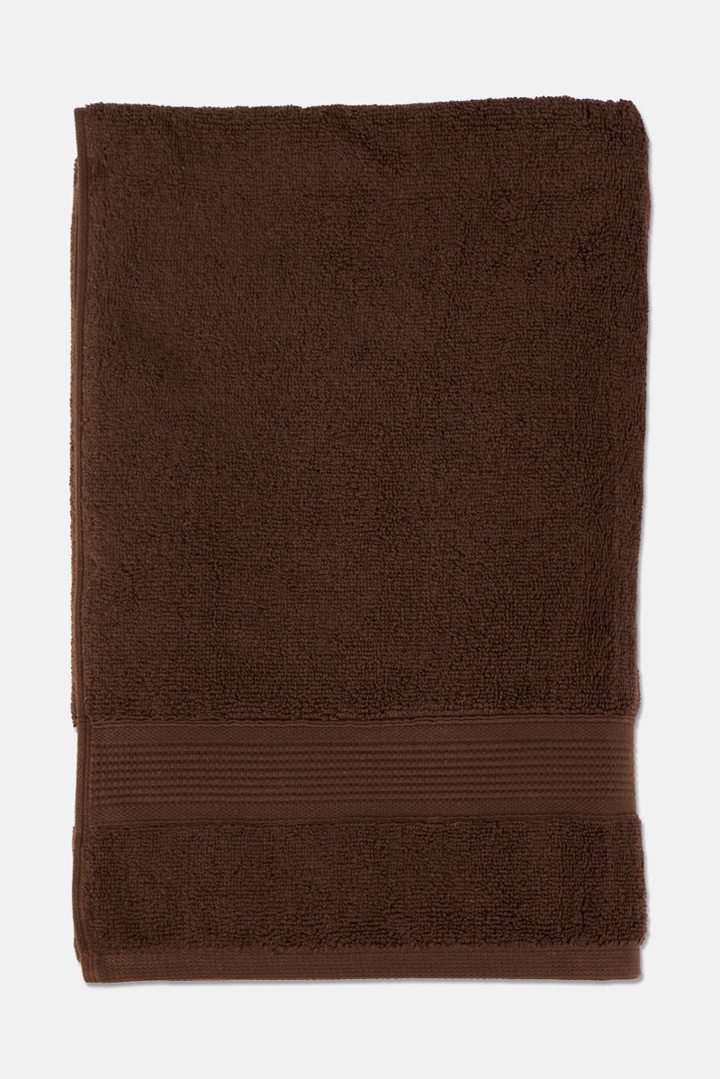 YOTO Cotton Bath Towel, Brown - Image 1