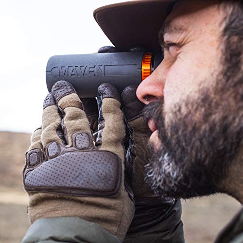 Maven CM.1 8x32mm Monocular | Compact, Waterproof, 8X Magnification, Fully Multi-Coated Optics, Grey/Orange Design, Lightweight & Portable for Hiking, Birdwatching & Outdoor Use - Image 3