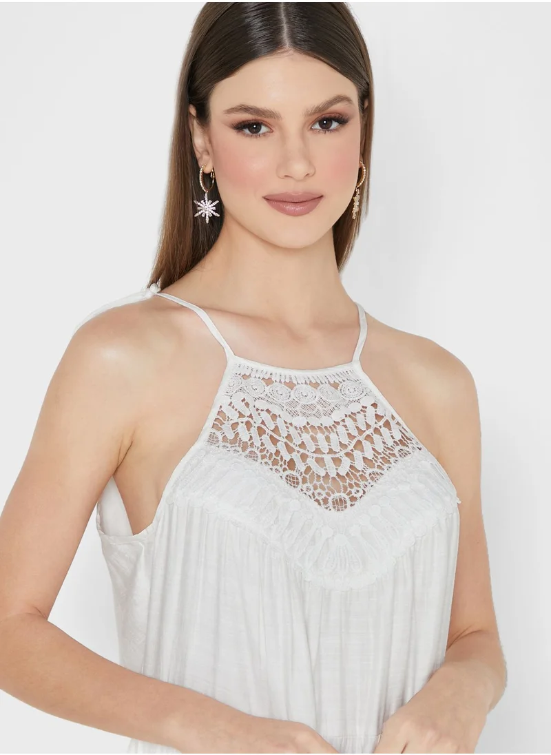 ELLA Sleeveless Tiered Dress