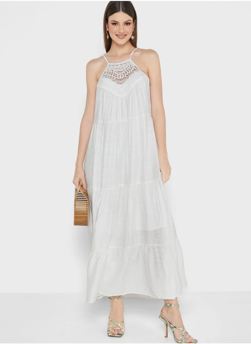 ELLA Sleeveless Tiered Dress