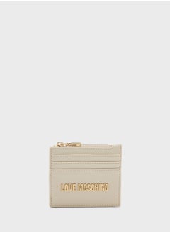 Love Moschino Logo Detailed Zip Over Wallet  - Image 1