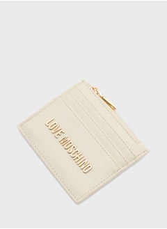 Love Moschino Logo Detailed Zip Over Wallet  - Image 4