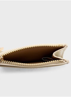 Love Moschino Logo Detailed Zip Over Wallet  - Image 2