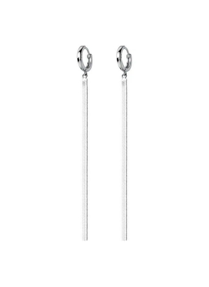Fayrouz Jewellery - Dangle earrings made of stainless steel plated with 18-karat gold, with a modern, shiny, winding snake design for women and teenage girls, suitable for all people, from Fayrouz Jewelry. shaving - Image 1