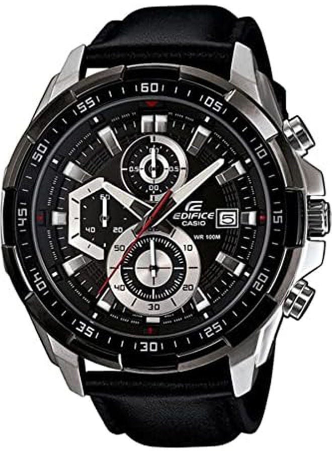 كاسيو ساعة يد كرونوغراف من الجلد من إيديفيس EFR-539L-1AVUDF - Image 1