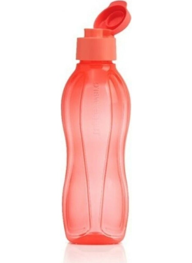 Tupperware Eco Bottle Easy Cap Red 750 ml 