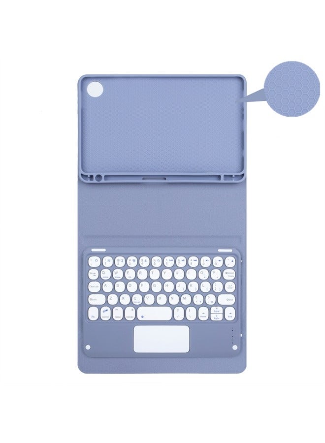 English Keyboard Case for Samsung Galaxy A9plus SM-X210/216 11 inch, Round Key Touchpad Magnetic Detachable Wireless Bluetooth with S Pen Holder Slim Smart Folio Kickstand - Image 2